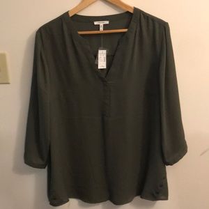 Dark green blouse